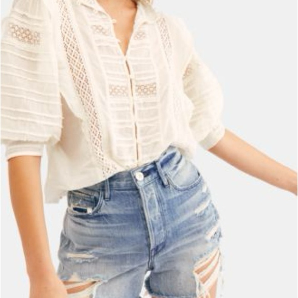 Free People Roselind Blouse